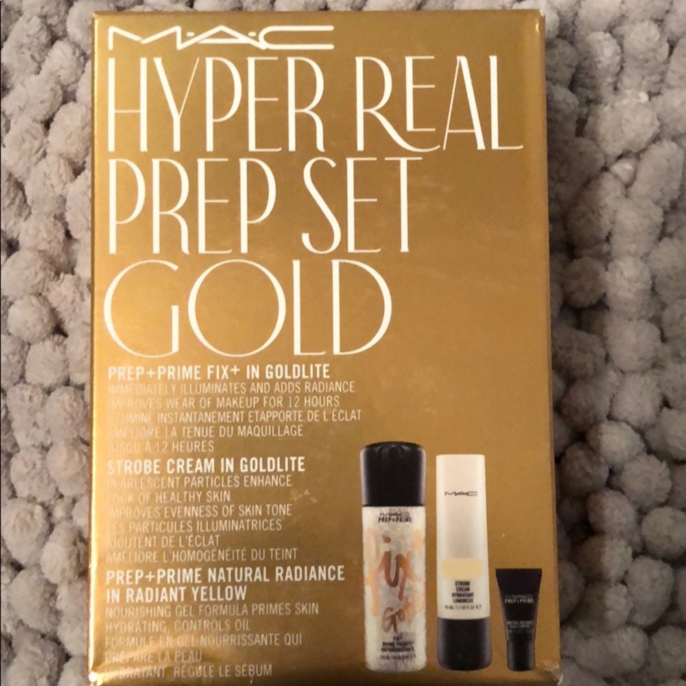 MAC Hyper Real Prep Set Gold